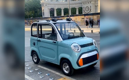 Auto eléctrico de 23 mil pesos ya está en México, así lo vimos en CDMX y dónde lo venden