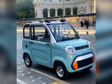 Auto eléctrico de 23 mil pesos ya está en México, así lo vimos en CDMX y dónde lo venden