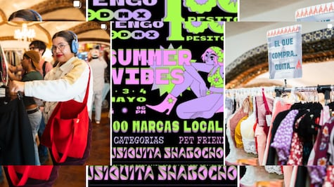 Ropa, arte y comida por 100 pesos: Llega a la Narvarte el bazar que rompe esquemas de consumo