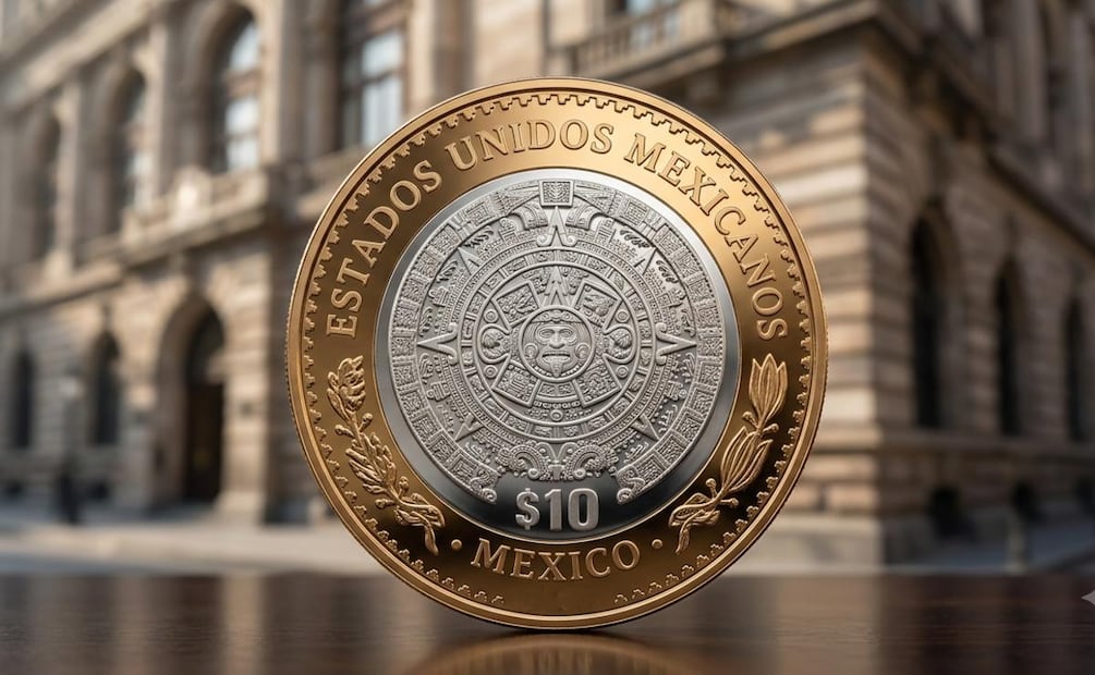 Banxico modifica la fabricación de la moneda de 10 pesos: ¿todavía sirven las piezas del bolsillo?. (Foto: Creada con IA)