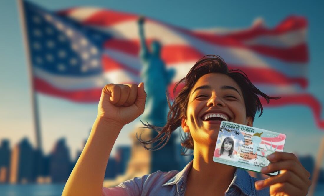 Green Card 2025: Requisitos y costos para vivir legalmente en Estados Unidos. (Foto: Creada con IA)