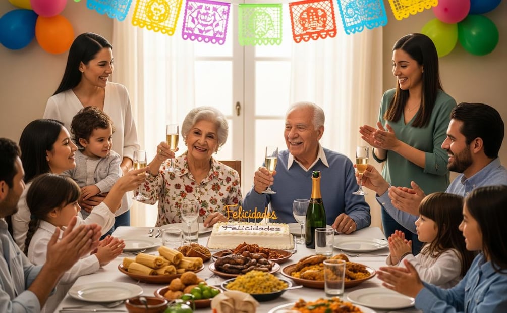 Día del Abuelo 2025: Fonacot te presta hasta cuatro meses de sueldo para este festejo. (Foto: Creada con IA)