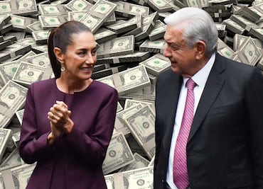 Precio del dólar en México en el último día de AMLO y un día antes de llegada de Claudia Sheinbaum