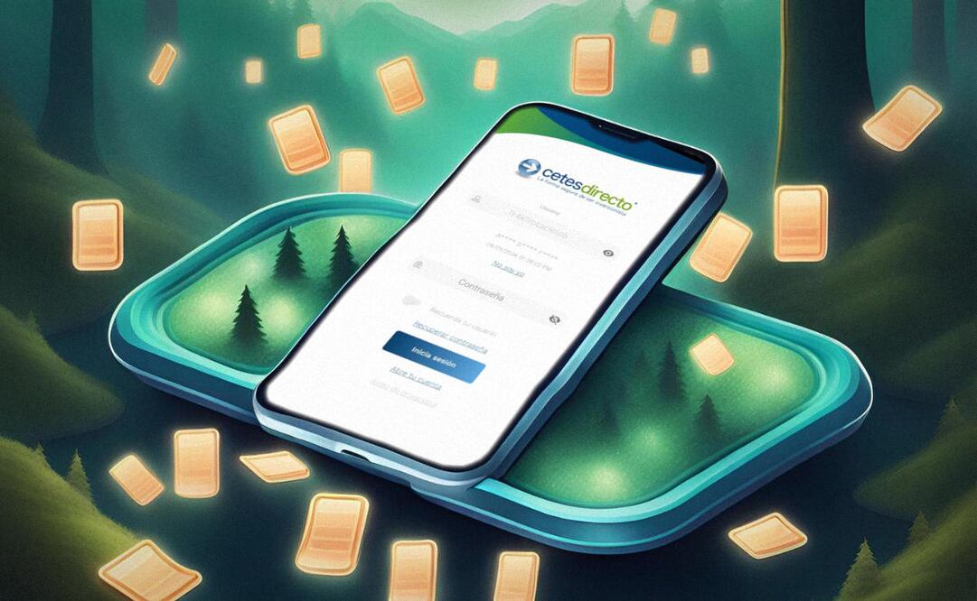 Los instrumentos de deuda pública en México pueden adquirirse mediante plataformas digitales. (Foto: Generada con Inteligencia Artificial)