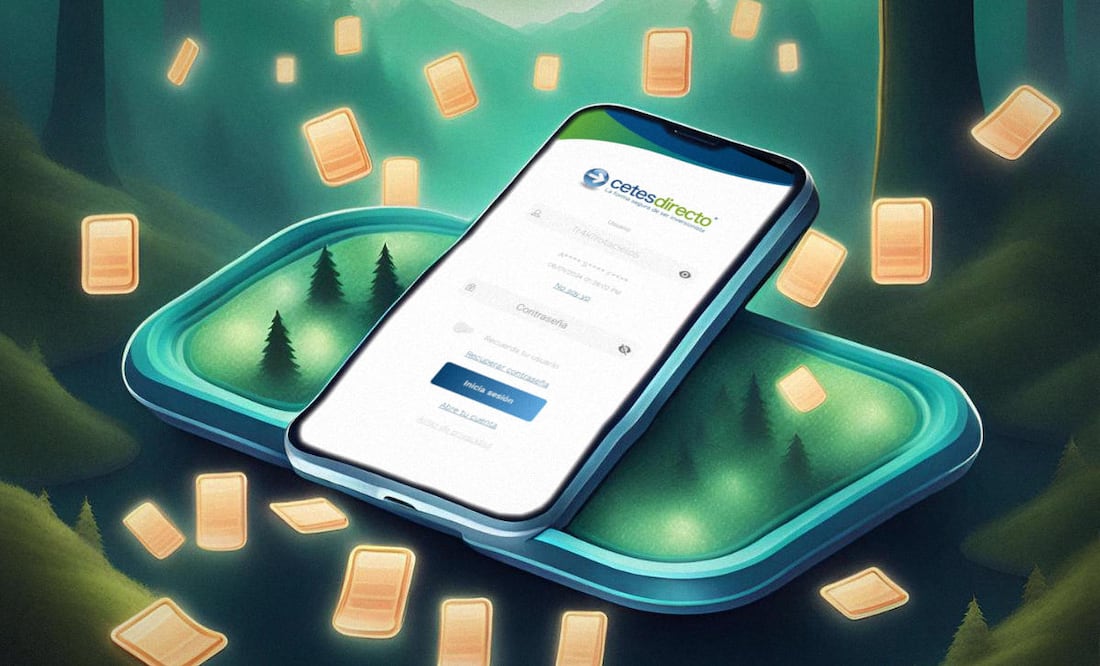 Los instrumentos de deuda pública en México pueden adquirirse mediante plataformas digitales. (Foto: Generada con Inteligencia Artificial)
