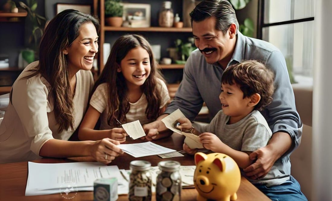 Presupuesto Familiar: Claves para evitar el endeudamiento y lograr tus metas financieras. (Foto: Creada con IA)