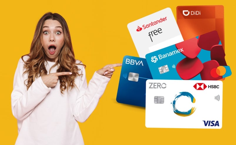 Tarjetas de crédito sin anualidad en México: estas son las opciones con más beneficios clave