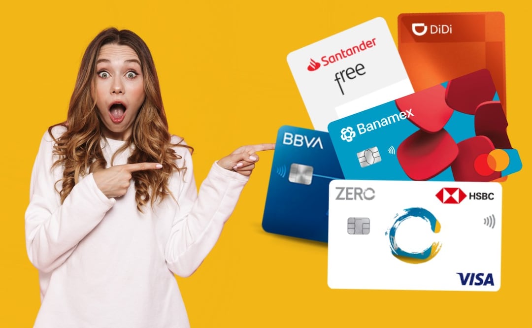 6 tarjetas de crédito sin anualidad que ofrecen MSI, cashback y preventas sin pagar más. (Foto: DeDinero)