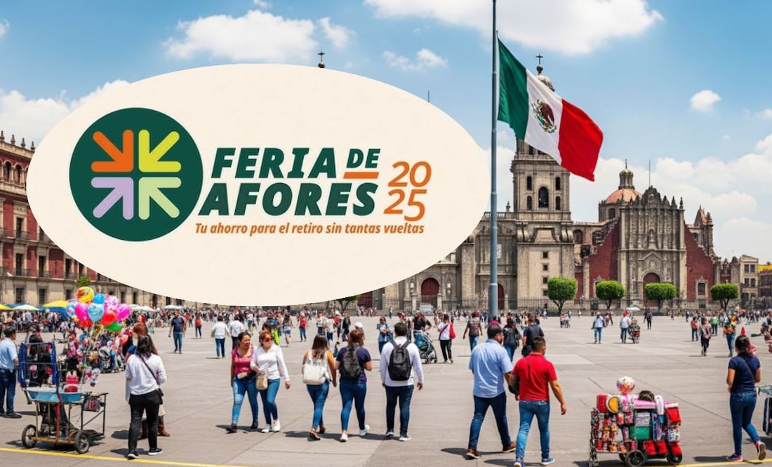 Trámites gratis en la Feria de Afores 2025 CDMX. (Foto: Creada con IA)