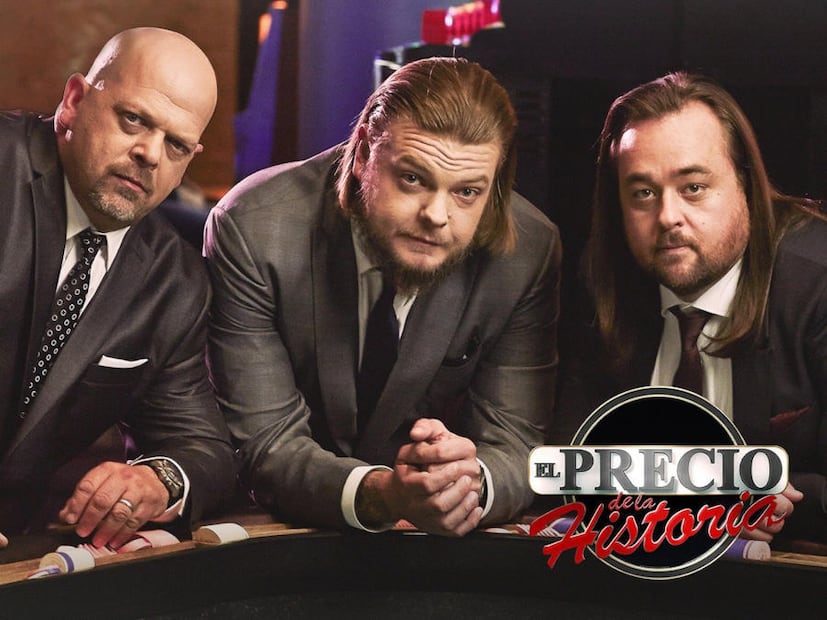 Rick Harrison, Corey Harrison y Chumlee. (Foto: History Channel)