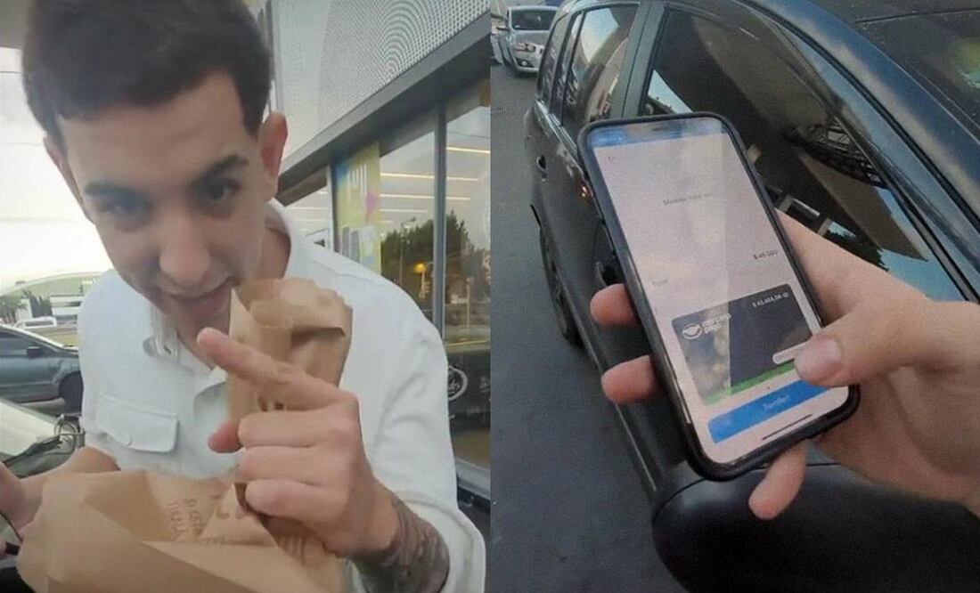 Afirma que ama a Martina mientras presiona el botón de enviar. (Foto: Captura)