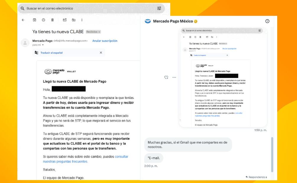 Mercado Pago actualiza sus cuentas CLABE en 2025. (Foto: DeDinero)