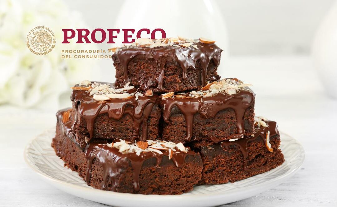Brownie casero por Profeco (Foto: Canva)