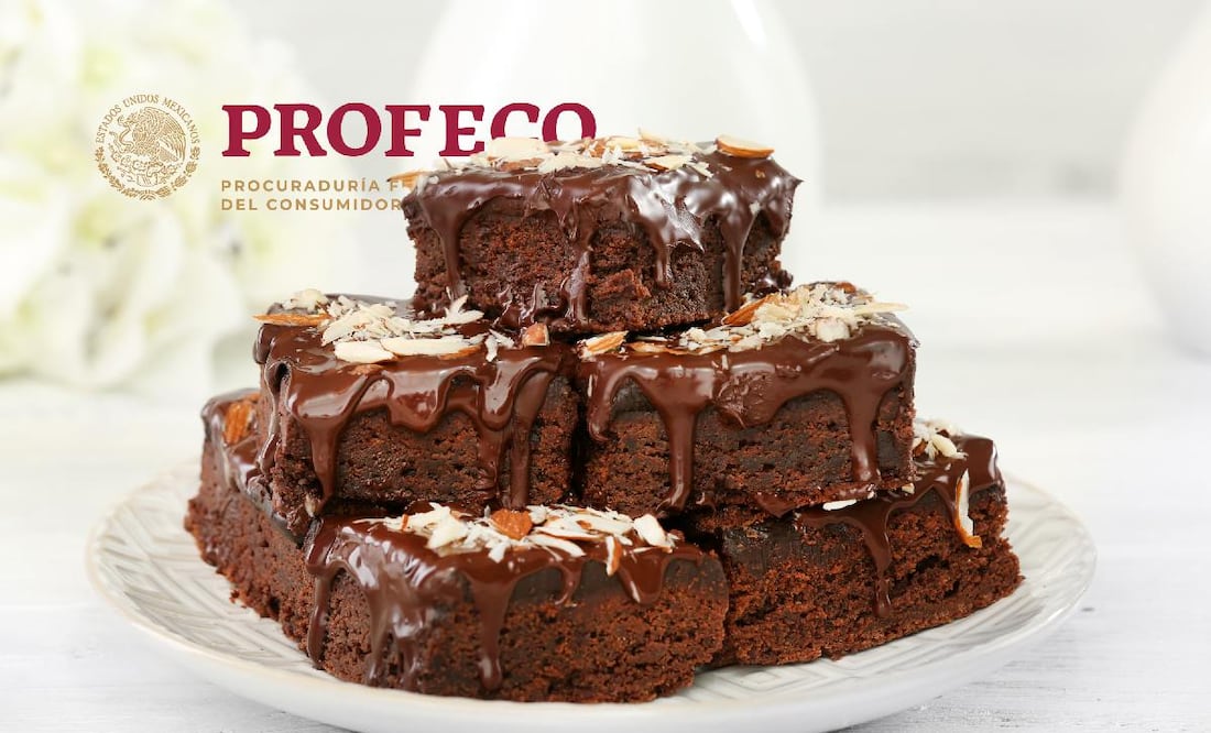 Brownie casero por Profeco (Foto: Canva)