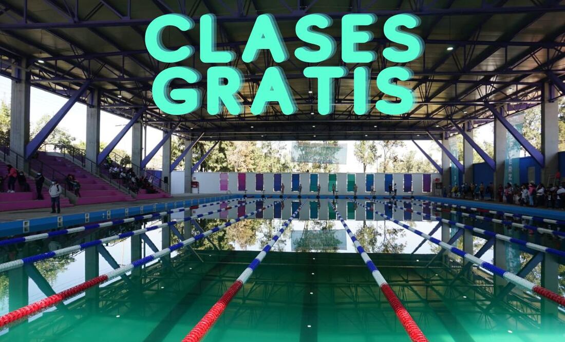 ¿Dónde aprender a nadar gratis en CDMX? (Foto: DeDinero)