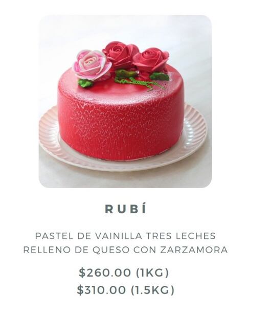 Pastel para festejar a mamá (Foto: Captura de pantalla)