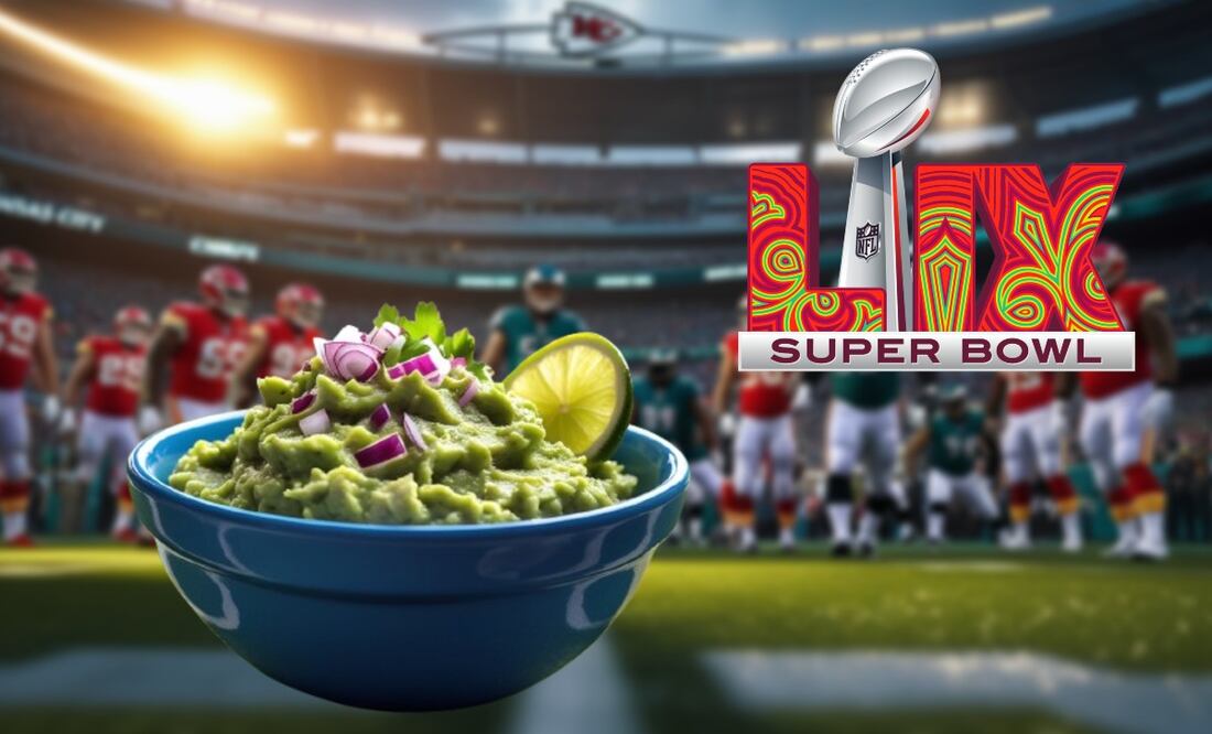 Cómo hacer un guacamole delicioso y económico para el Super Bowl 2025. (Foto: Creada con IA)