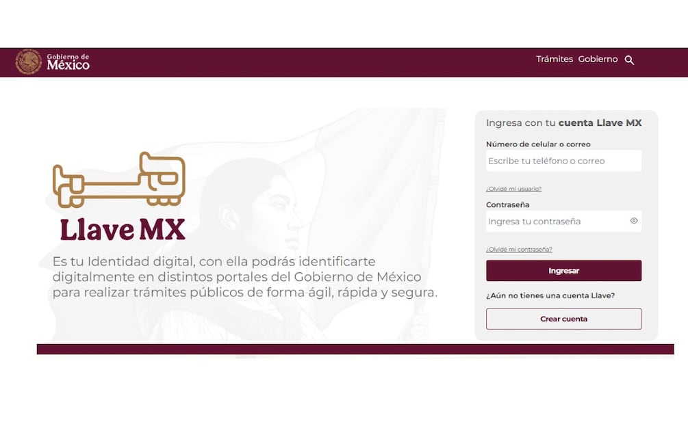 Portal Llave MX. (Foto: Captura de pantalla)