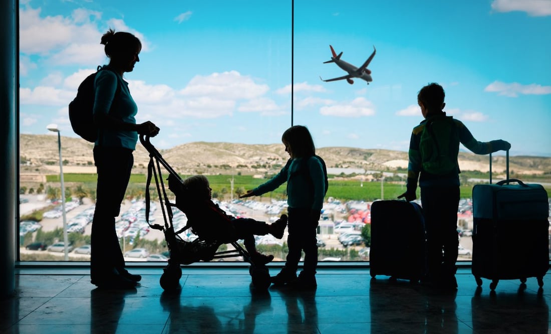 ¿Por qué los niños menores de 2 años vuelan gratis? (Foto: DeDinero)