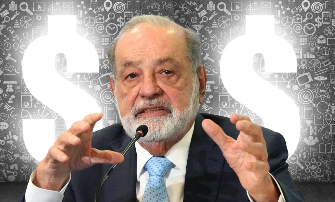 ¿Por qué tiene tanto dinero Carlos Slim? (Foto: Cuartoscuro y DeDinero)