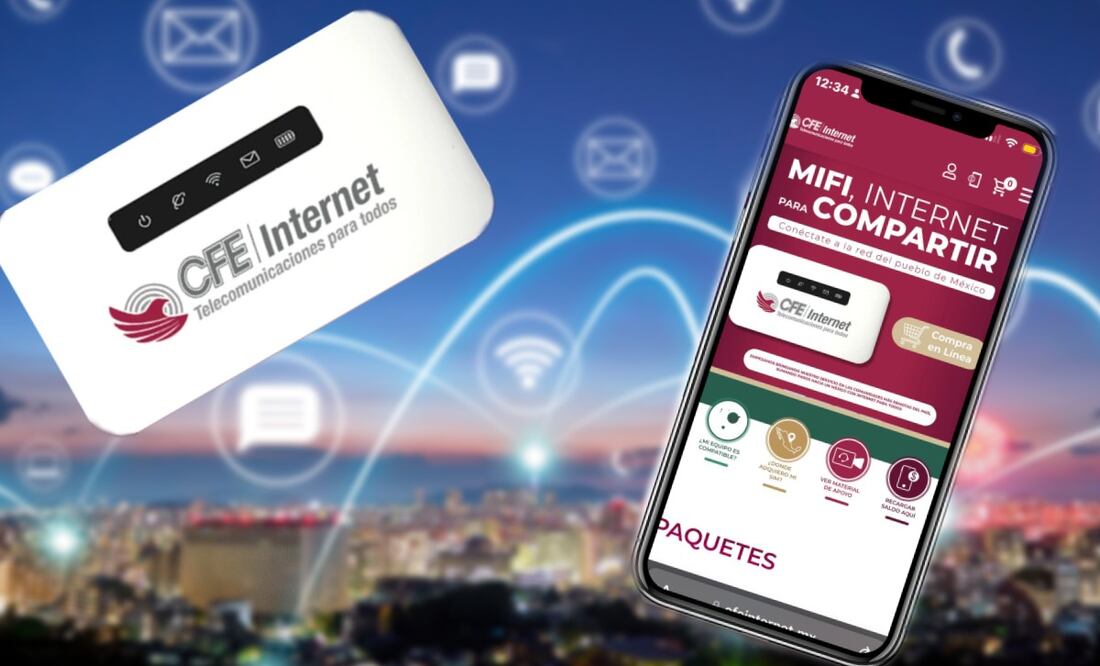 Te decimos cuáles son los paquetes de internet que la CFE ofrece. (Captura de pantalla)