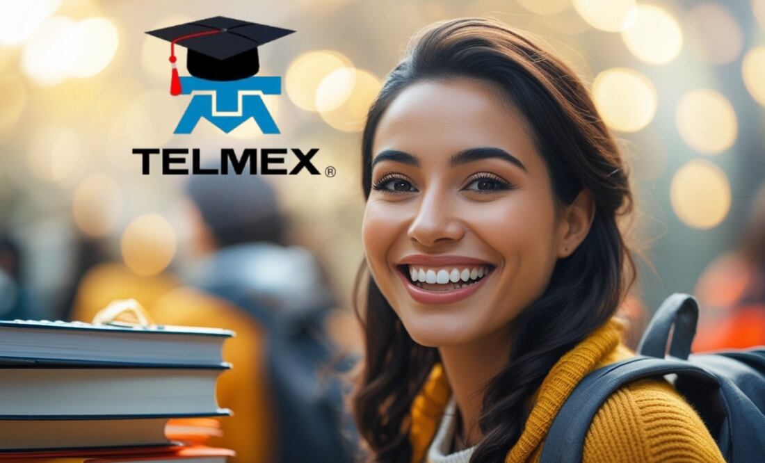 Así puedes registrarte en la Beca Telmex 2025 y recibir apoyo económico. (Foto: Creada con IA)
