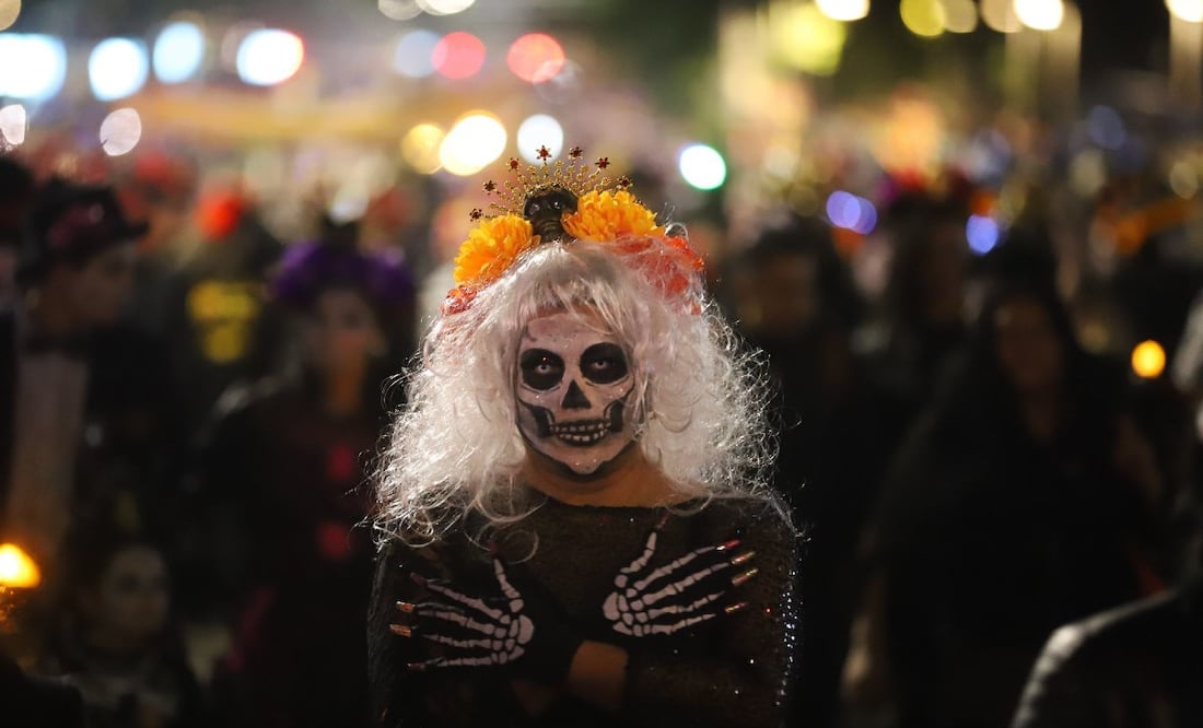 Ruta y Oportunidades del Desfile de Día de Muertos en CDMX: 3 Ideas para emprender y generar Ingresos. (Foto: Cuartoscuro)