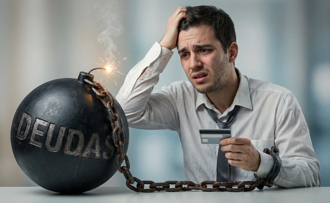 ¿Pagas el mínimo y la deuda no baja? Conoce el método de Condusef para recuperar tu paz financiera. (Foto: Creada con IA)
