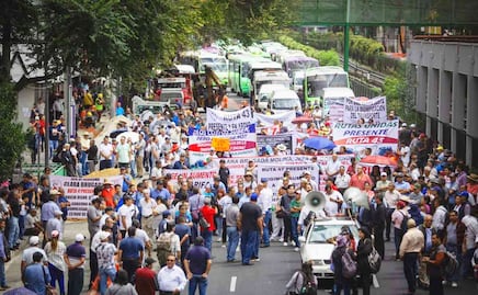 Mega Bloqueo de Transportistas CDMX 29 de octubre, lleva más dinero antes de salir de casa y recorrer estos puntos