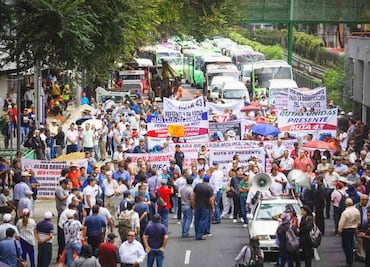 Mega Bloqueo de Transportistas CDMX 29 de octubre, lleva más dinero antes de salir de casa y recorrer estos puntos