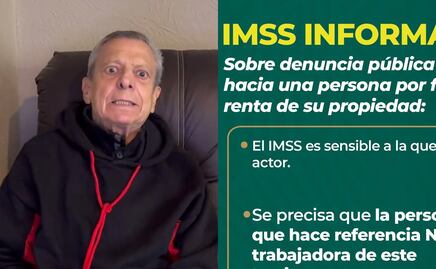 IMSS contesta 3 cosas a Cesar Bono, tras pedir ayuda para desalojar a mujer que no paga renta