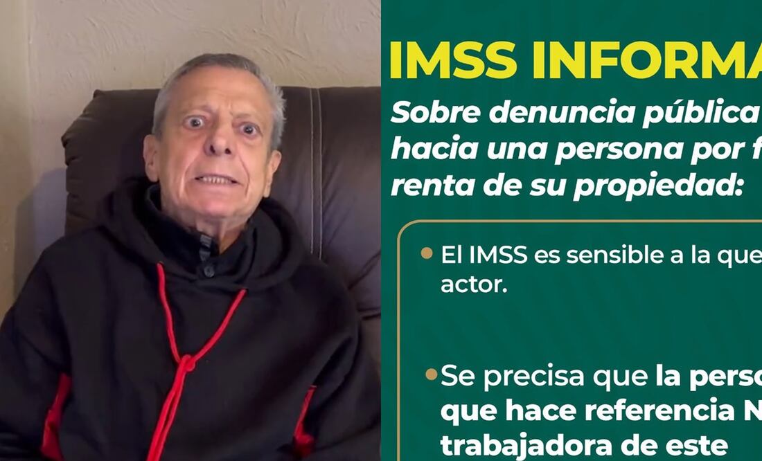 Actor mexicano denuncia a mujer que vive gratis en su casa, el video es viral. (Fotos: Redes sociales)