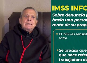 IMSS contesta 3 cosas a Cesar Bono, tras pedir ayuda para desalojar a mujer que no paga renta