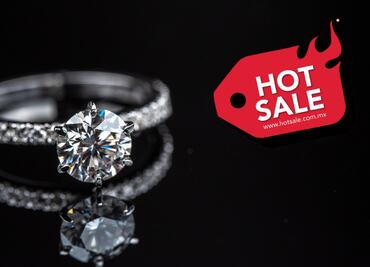 Broqueles para bebé de mil pesos, y anillo de compromiso de más de 146 mil pesos en oferta por el Hot Sale 2024