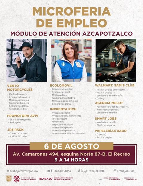 Microferia del Empleo. (Foto: Redes Sociales)