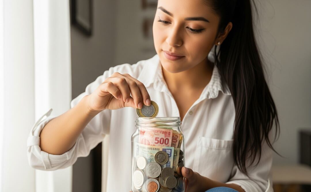Aprende a ahorrar sin sufrir con el método gradual. (Foto: Creada con IA)