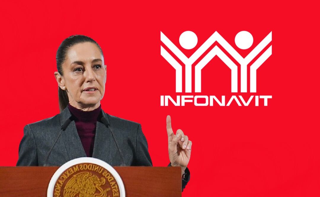 Claudia Sheinbaum rompe el silencio sobre casas invadidas del Infonavit. (Foto: DeDinero)