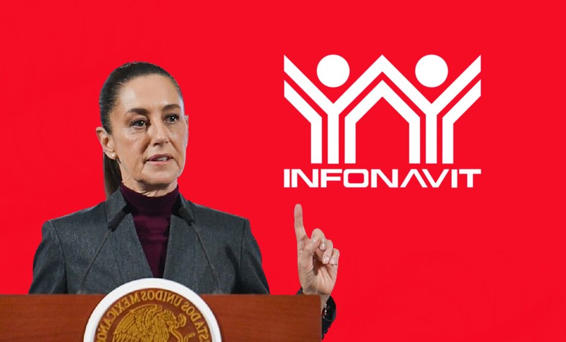 Claudia Sheinbaum rompe el silencio sobre casas invadidas del Infonavit. (Foto: DeDinero)