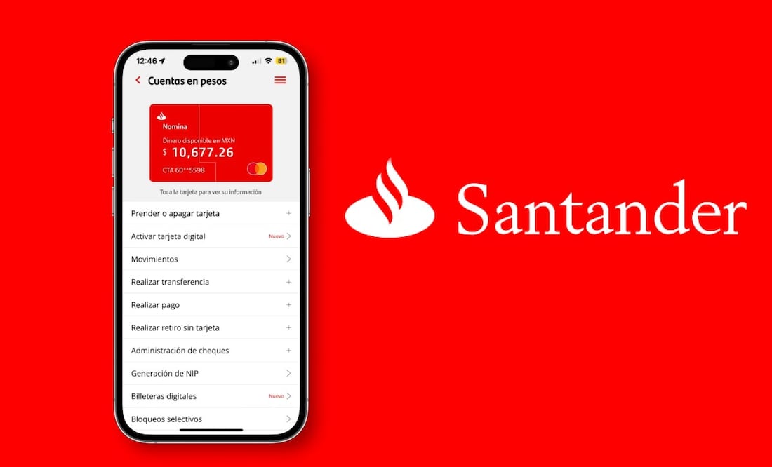 CNBV: última oportunidad para elegir tu límite de transferencias en Santander antes del primero de octubre. (Foto: DeDinero)