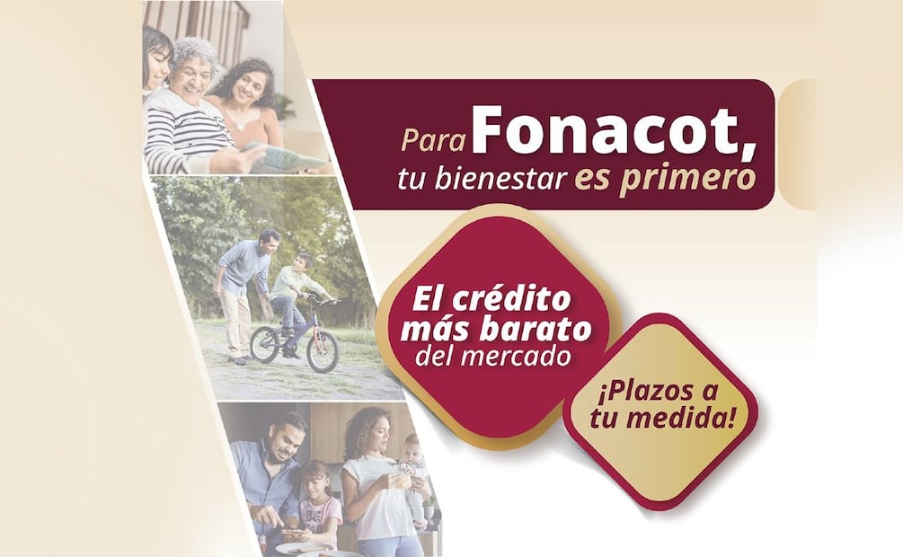 Crédito más barato del mercado. (Foto: X del Foancot)