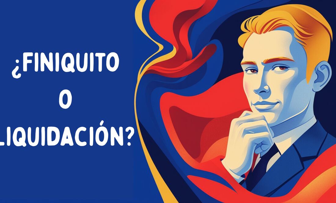 La diferencia entre finiquito y liquidación (Foto: IA)