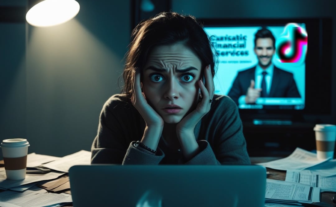 Cuidado con los influencers: las señales de que te están vendiendo humo financiero. (Foto: Creada con IA)