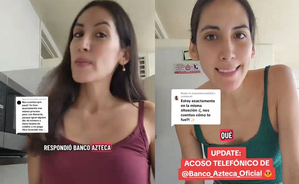 Joven descubre deuda inesperada en Banco Azteca y destapa polémica por llamadas de cobranza.  (Foto: Captura de pantalla)