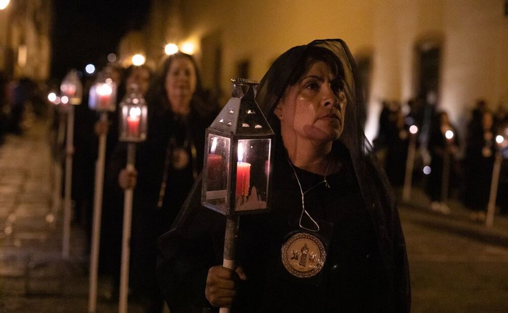 En México miles de feligreses participan en las diversas procesiones que se realizan en Semana Santa. (Foto: Cuartoscuro)