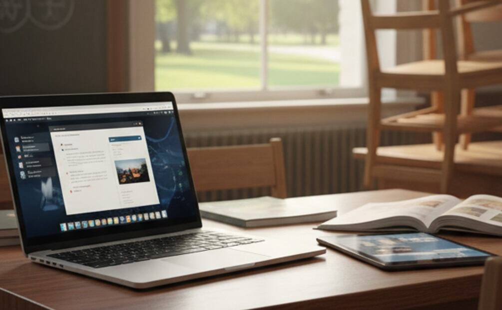 Profeco recomienda: Tips y precios para elegir computadora o tablet en 2025. (Foto: Creada con IA)