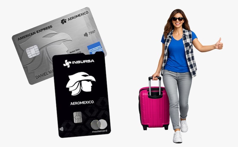 Inbursa Horizon o Amex Platinum: ¿Qué tarjeta Aeroméxico te da más beneficios por tu dinero? 