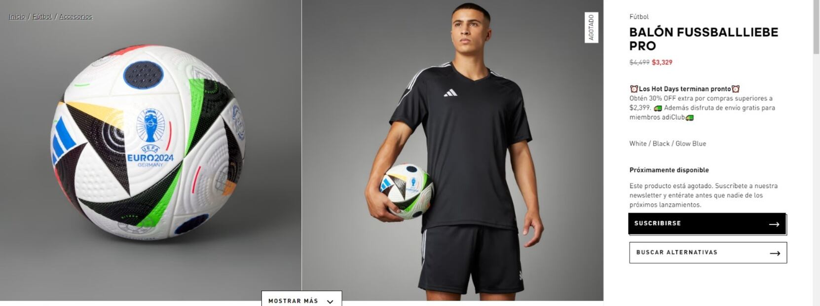 Balón que se utilizará en la Eurocopa de este año. (Foto: Captura de pantalla)