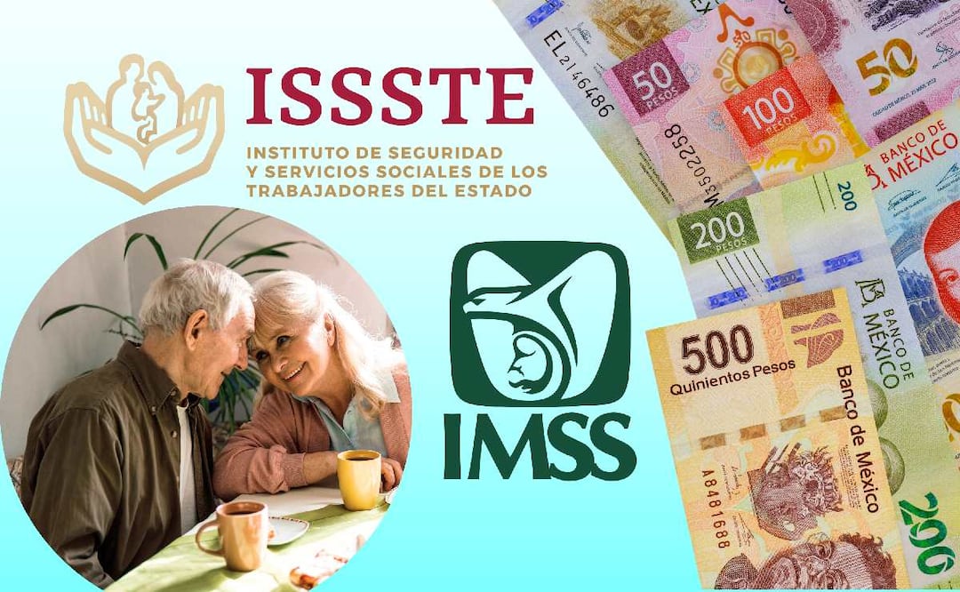 ¿Cuándo pagan la pensión del IMSS e ISSTE en abril de 2025? (Foto: DeDinero)