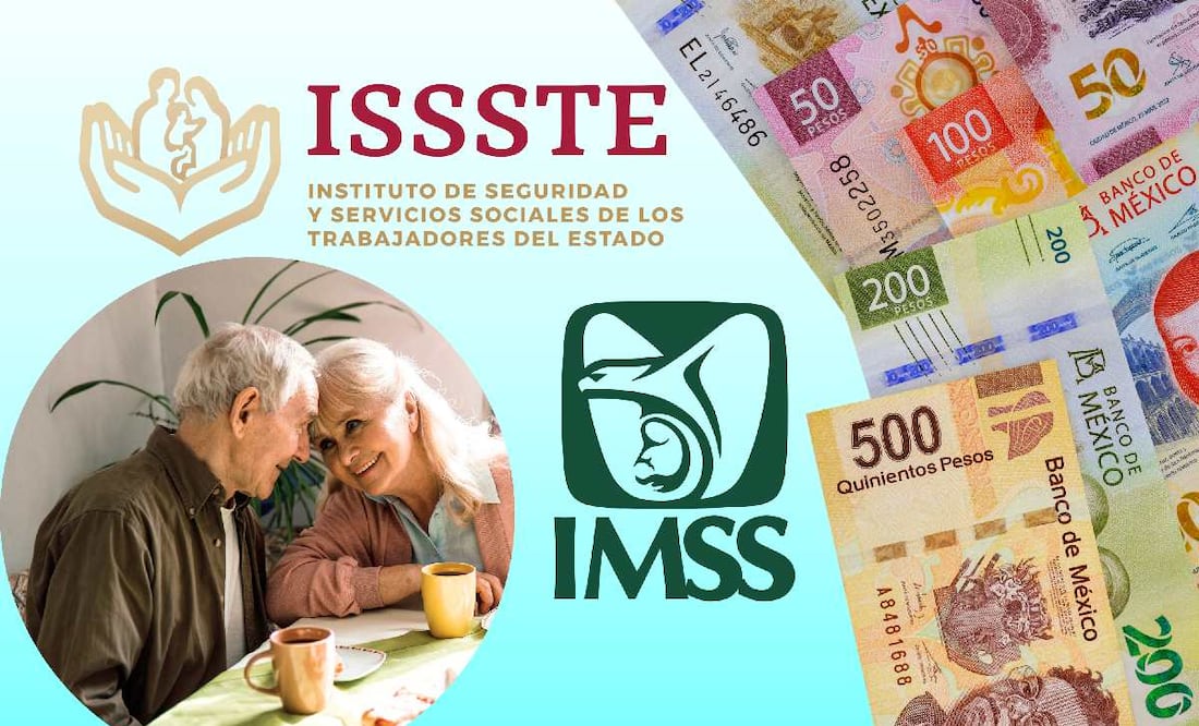 ¿Cuándo pagan la pensión del IMSS e ISSTE en abril de 2025? (Foto: DeDinero)