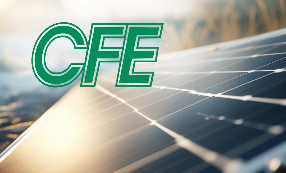 Aclaran la información sobre el rumor en que dicen que la CFE regala paneles solares. (Foto: Creada con IA)